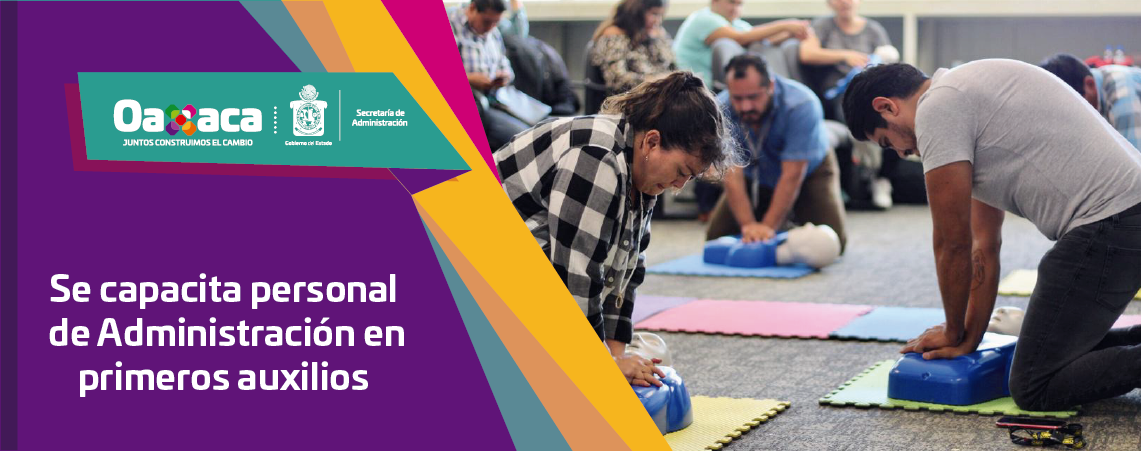 Se capacita personal de Administración en primeros auxilios