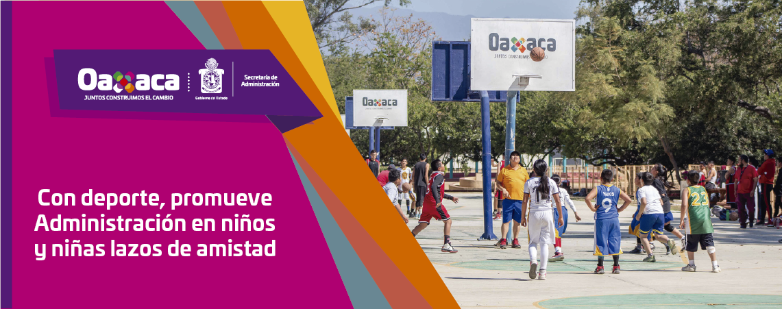 Con deporte, promueve Administración en niños y niñas lazos de amistad