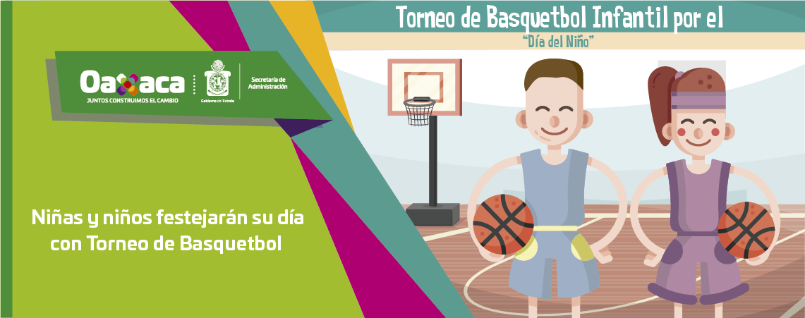 Niñas y niños festejarán su día con Torneo de Basquetbol