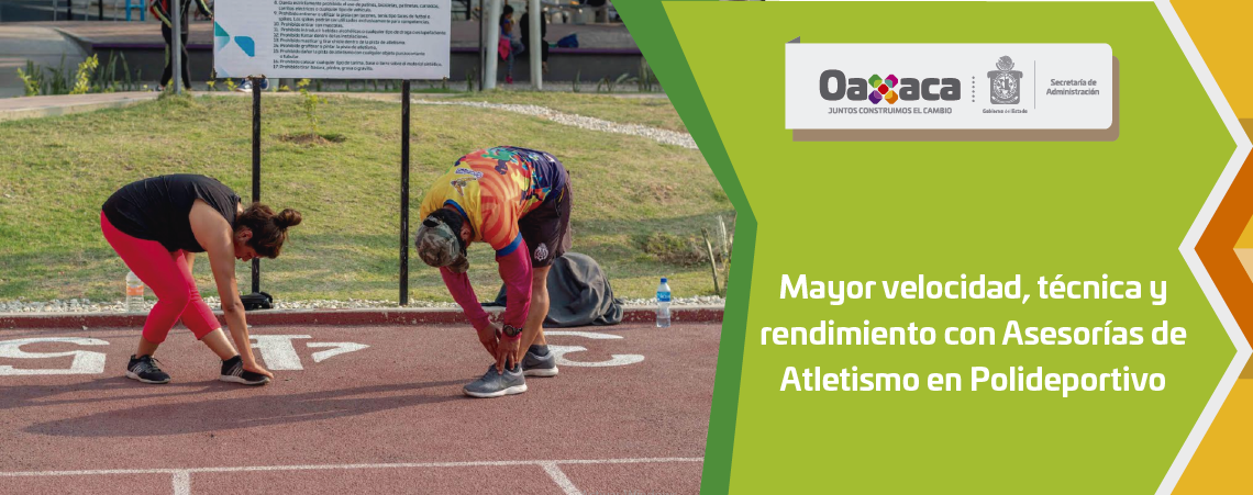 Mayor velocidad, técnica y rendimiento con Asesorías de Atletismo en Polideportivo