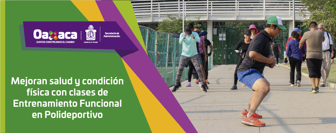 Mejoran salud y condición física con clases  de Entrenamiento Funcional en Polideportivo