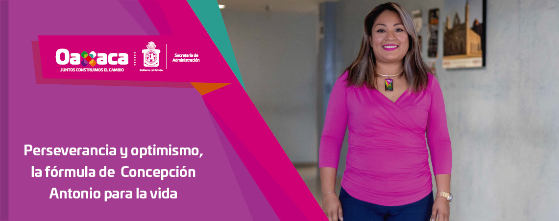 Perseverancia y optimismo, la fórmula  de  Concepción Antonio para la vida