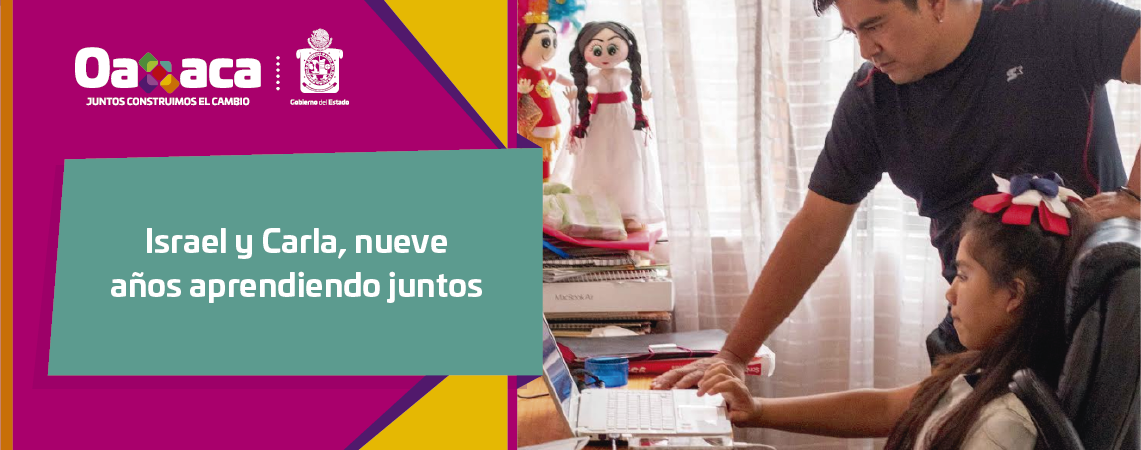 Israel y Carla, nueve años aprendiendo juntos