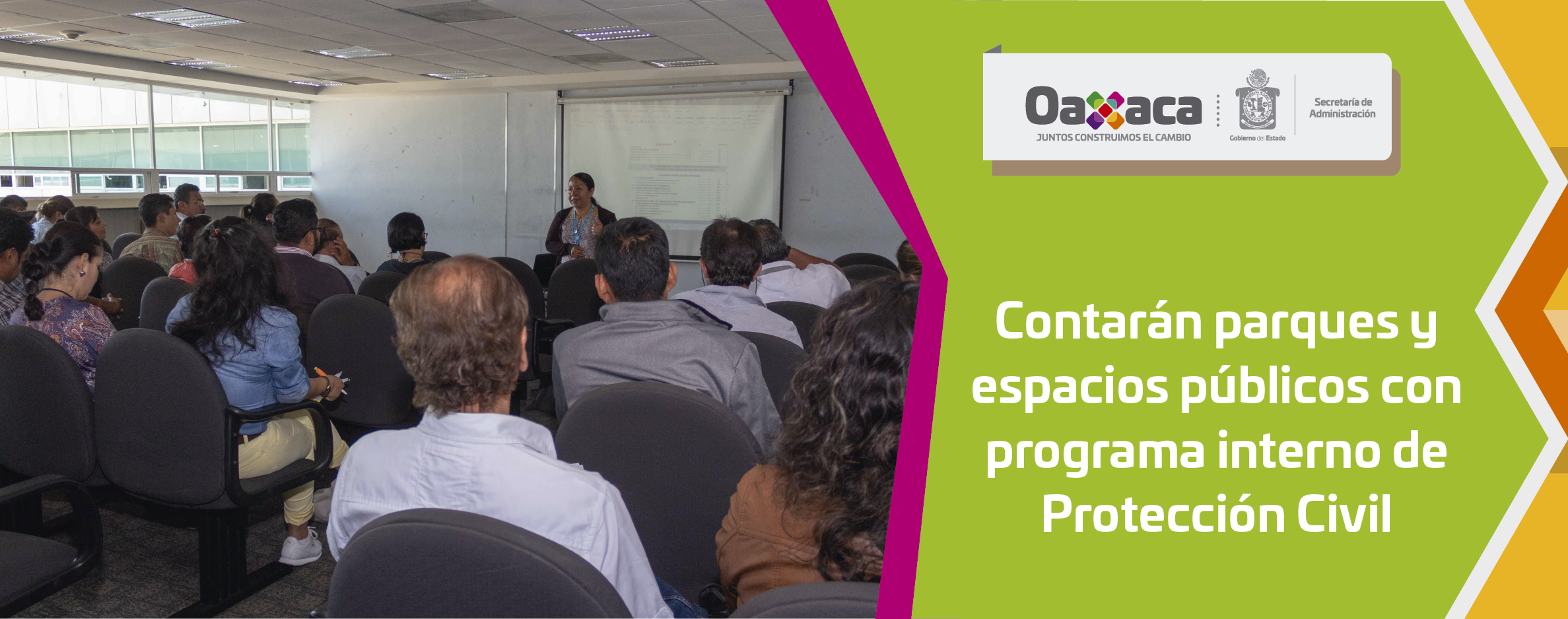 Contarán parques y espacios públicos con programa interno de Protección Civil