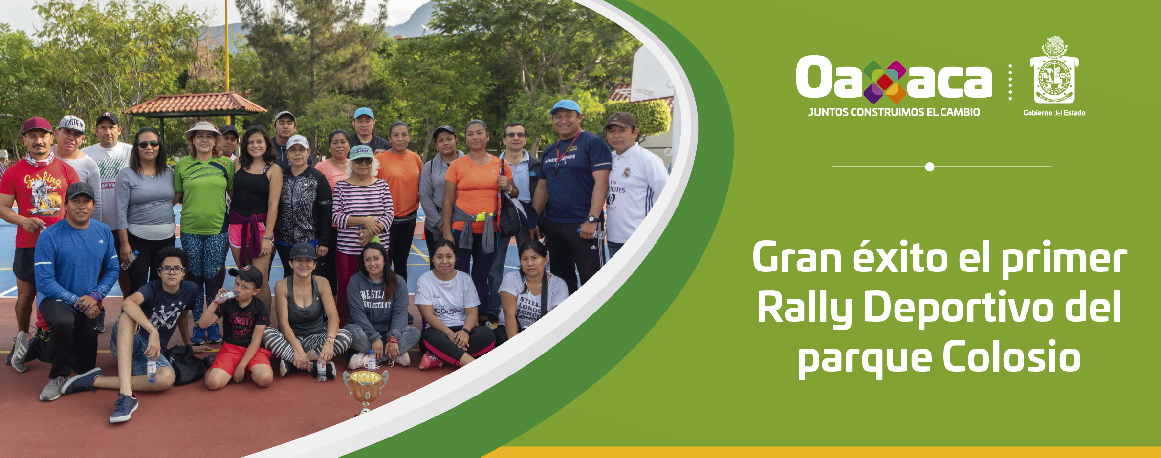 Gran éxito el primer Rally Deportivo del parque Colosio