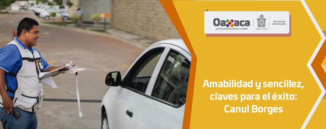 Amabilidad y sencillez, claves para el éxito: Canul Borges