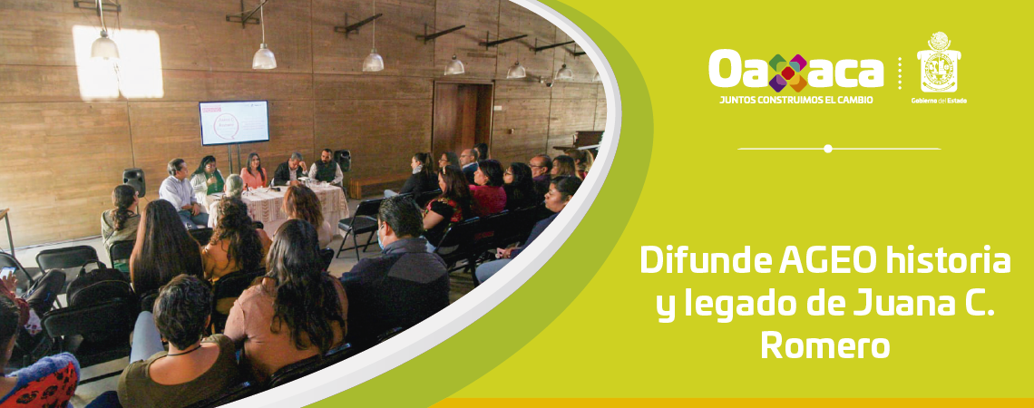 Difunde AGEO historia y legado de Juana C. Romero