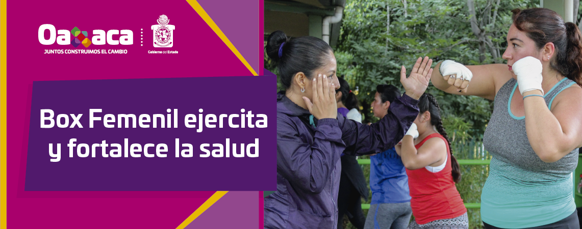 Box Femenil ejercita y fortalece la salud