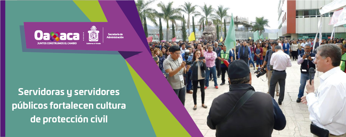 Servidoras y servidores públicos fortalecen cultura de protección civil