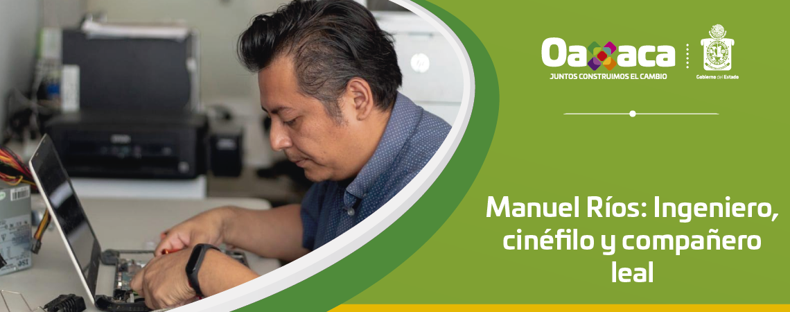 Manuel Ríos: Ingeniero, cinéfilo y compañero leal