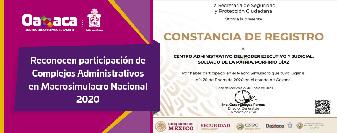 Reconocen participación de Complejos Administrativos en Macrosimulacro Nacional 2020