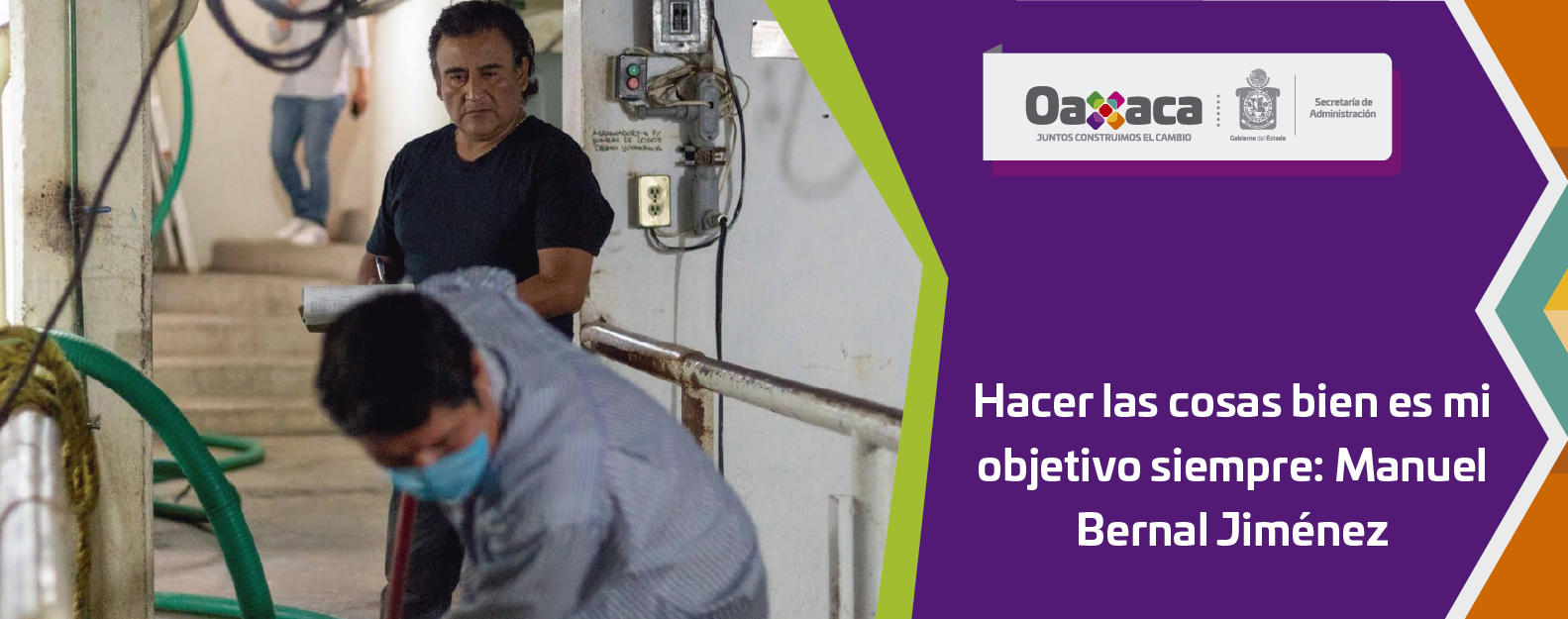 Hacer las cosas bien es mi objetivo siempre: Manuel Bernal Jiménez