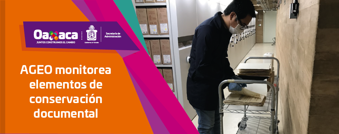 AGEO monitorea elementos de conservación documental