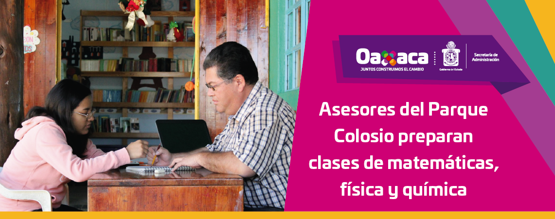 Asesores del Parque Colosio preparan   clases de matemáticas, física y química