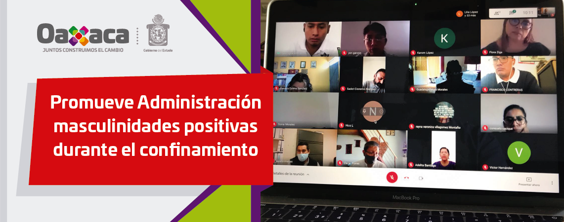 Promueve Administración masculinidades   positivas durante el confinamiento