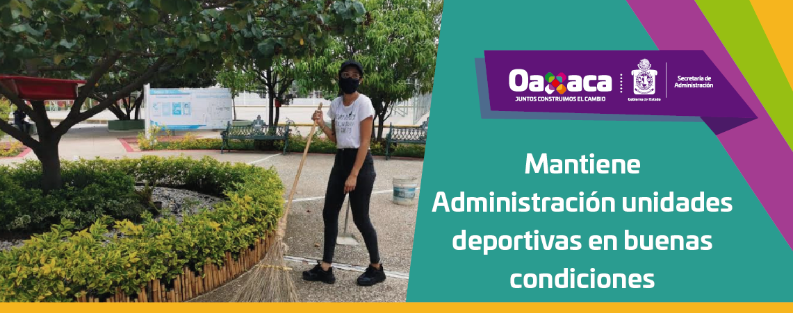 Mantiene Administración unidades deportivas en buenas condiciones