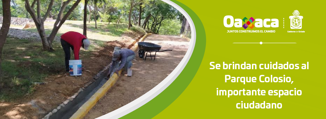 Se brindan cuidados al Parque Colosio, importante espacio ciudadano