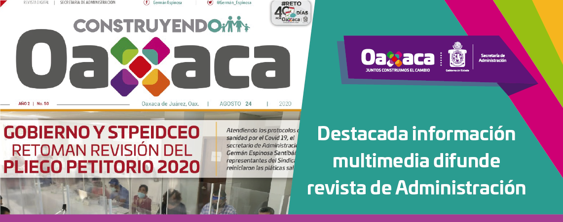 Destacada información multimedia difunde revista de Administración