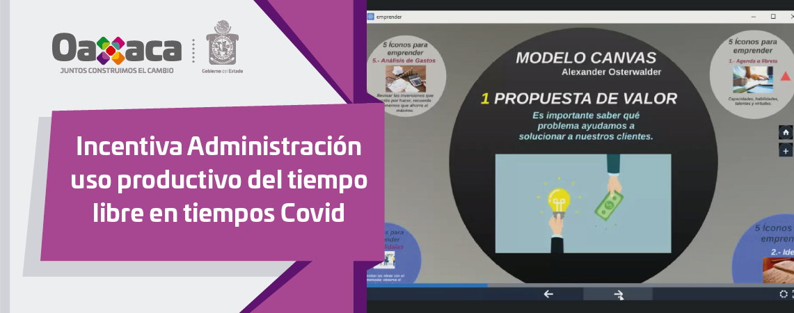 Incentiva Administración uso productivo del tiempo libre en tiempos Covid