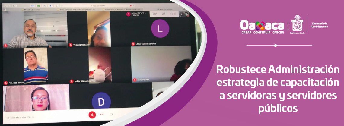 Robustece Administración estrategia de capacitación a servidoras y servidores públicos