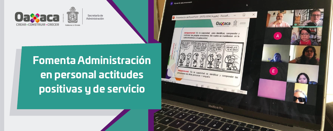 Fomenta Administración en personal actitudes positivas y de servicio