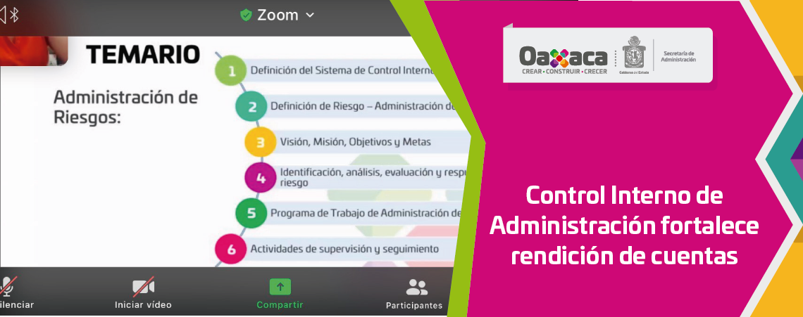 Control Interno de Administración fortalece rendición de cuentas