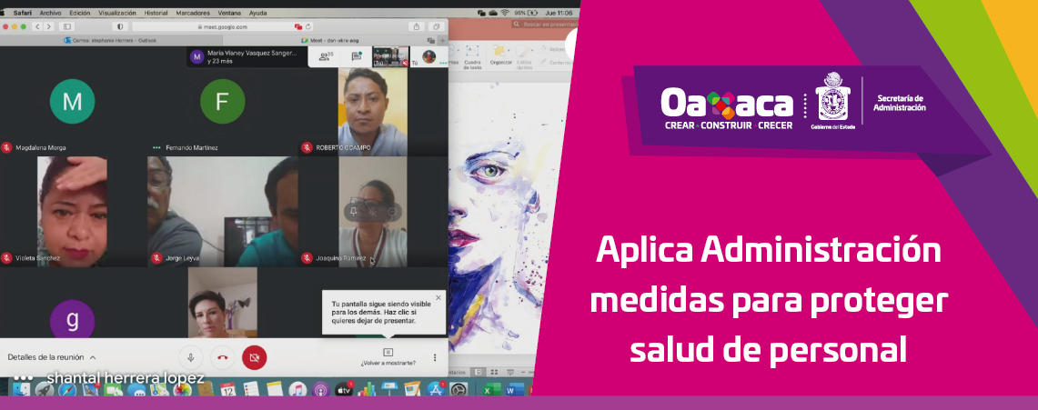 Aplica Administración medidas para proteger salud de personal