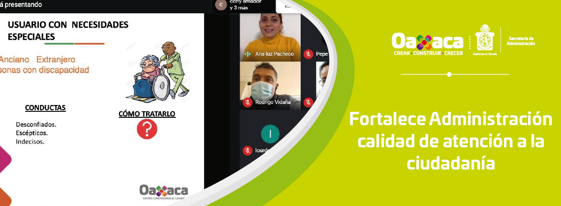 Fortalece Administración calidad de atención a la ciudadanía