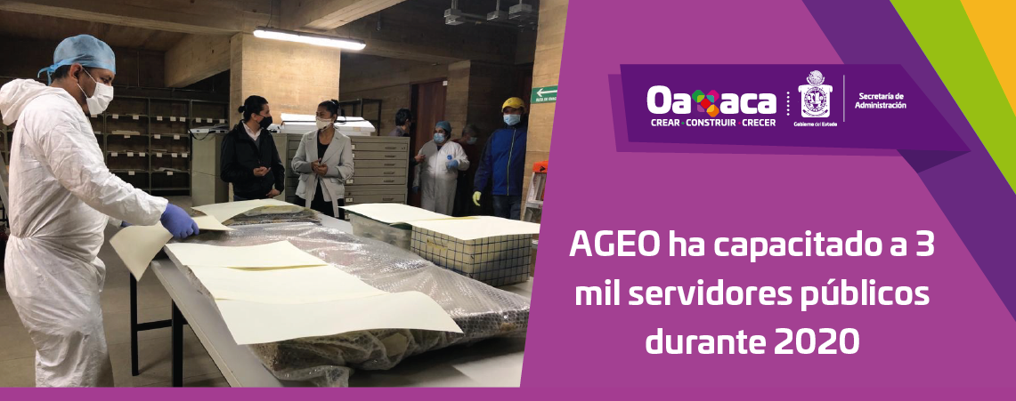AGEO ha capacitado a 3 mil servidores públicos durante 2020