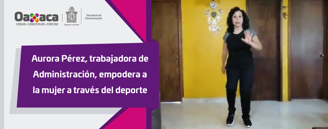 Aurora Pérez, trabajadora de Administración, empodera a la mujer a través del deporte
