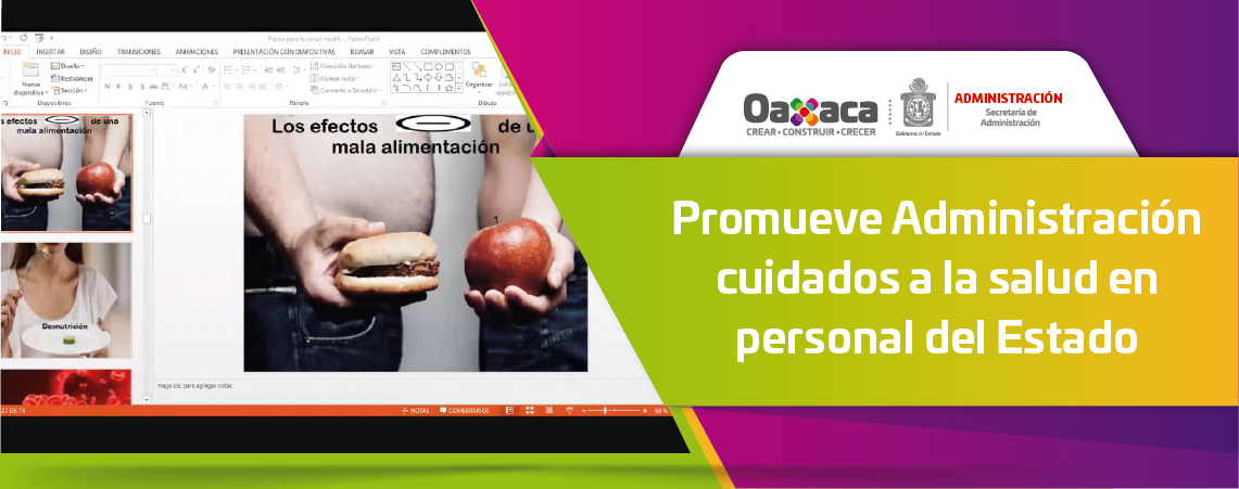 Promueve Administración cuidados a la salud en personal del Estado
