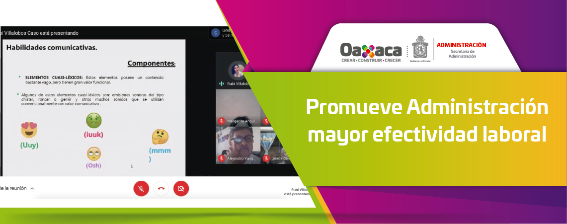 Promueve Administración mayor efectividad laboral