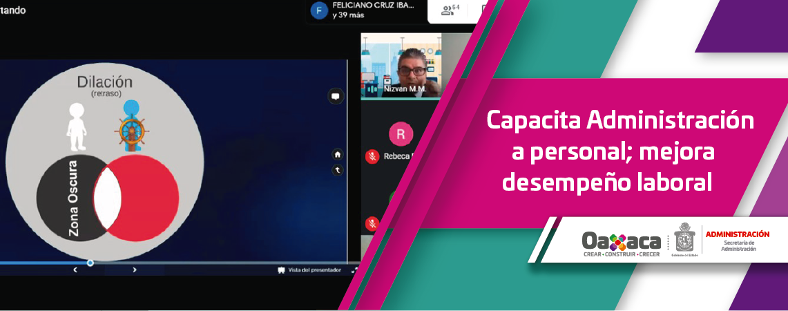 Capacita Administración a personal; mejora desempeño laboral