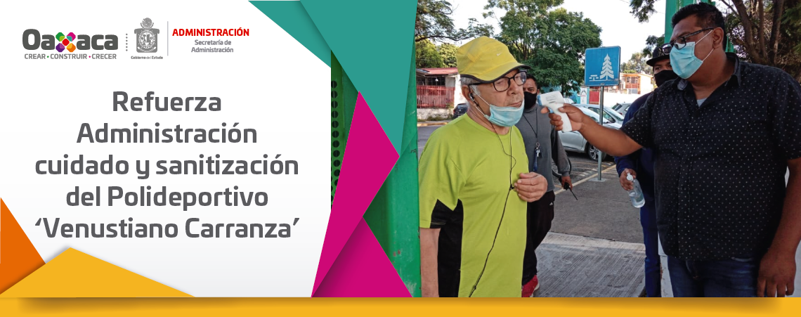Refuerza Administración cuidado y sanitización del Polideportivo ‘Venustiano Carranza’