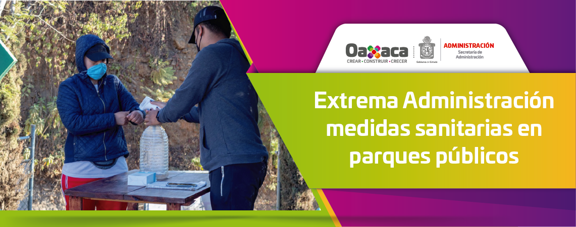 Extrema Administración medidas sanitarias en parques públicos