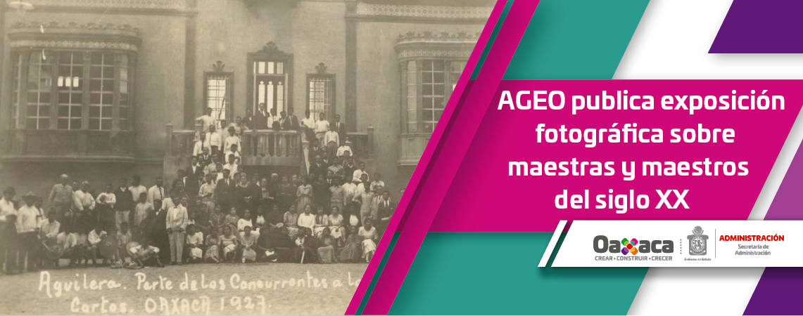 AGEO publica exposición fotográfica sobre maestras y maestros del siglo XX
