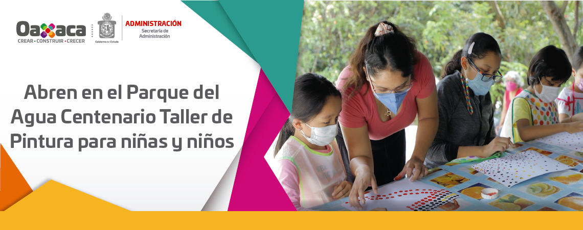 Abren en el Parque del Agua Centenario Taller de Pintura para niñas y niños