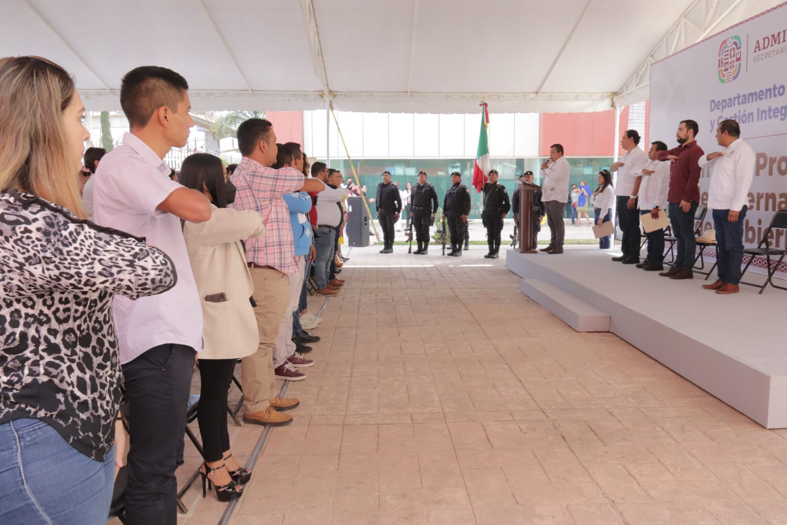 Toma de protesta de Unidades Internas de Protección Civil 