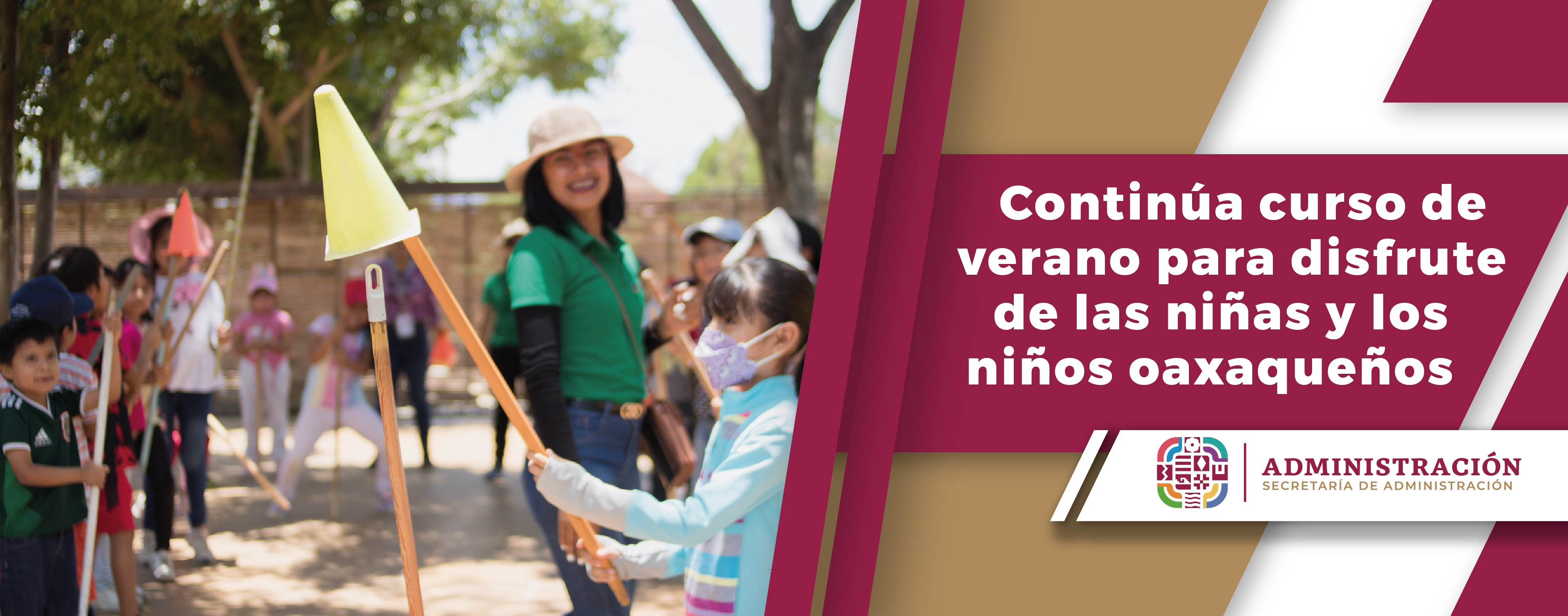 Continúa curso de verano para disfrute de las niñas y los niños oaxaqueños