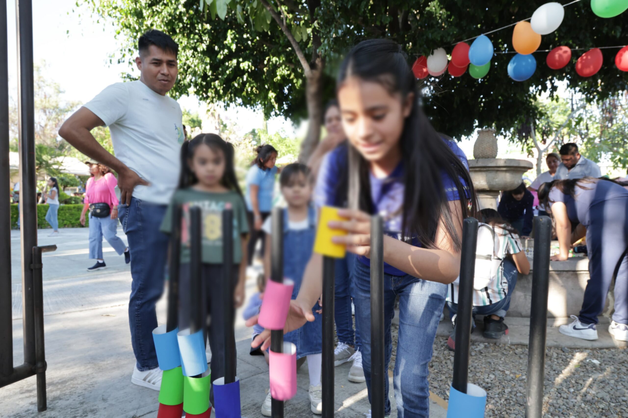 Celebra SA Día de la Niña y el Niño en los parques públicos a su cargo