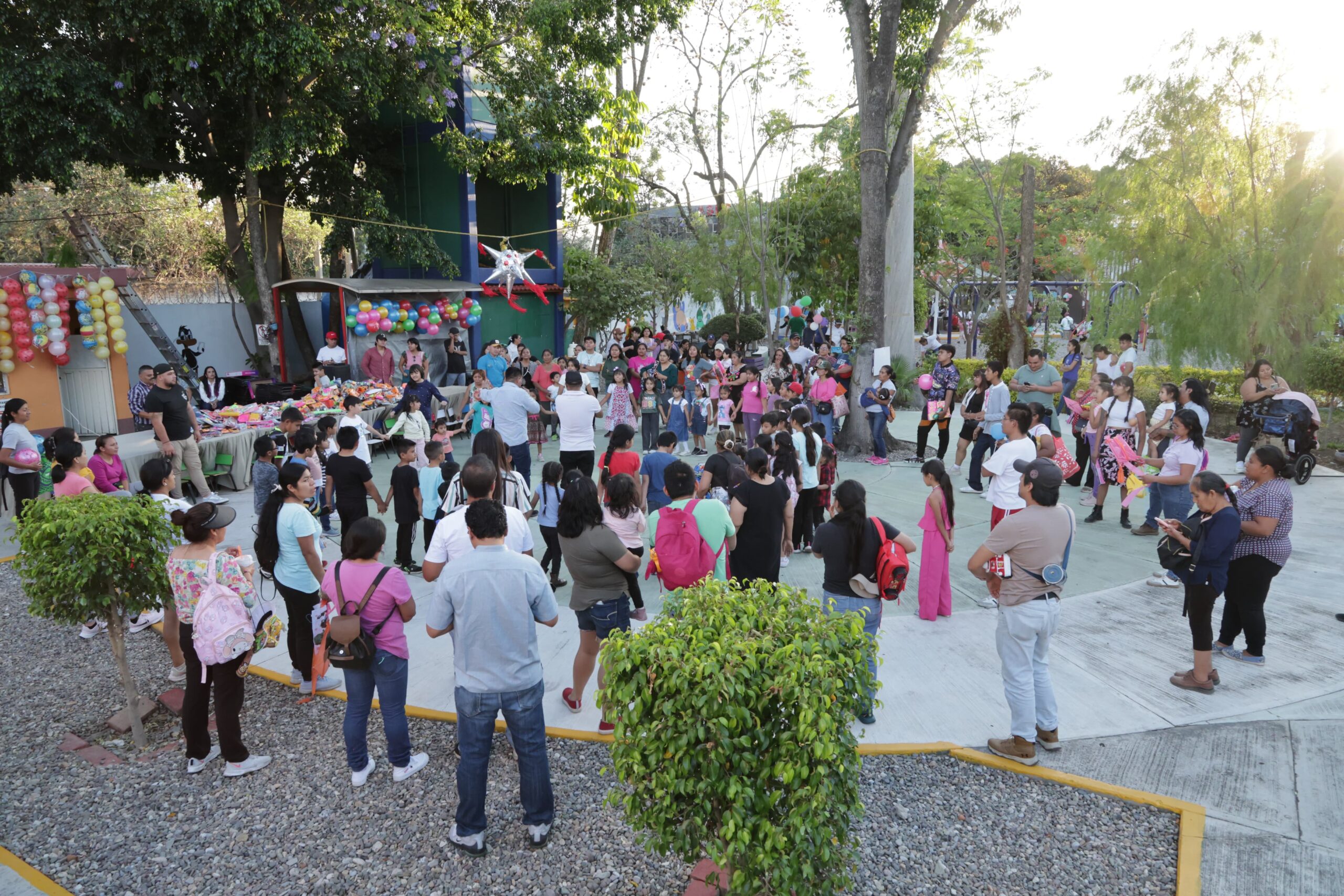 Celebra SA Día de la Niña y el Niño en los parques públicos a su cargo