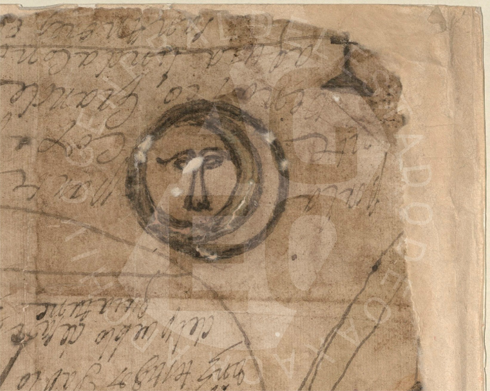 Detalle luna, Mapa Capulálpam