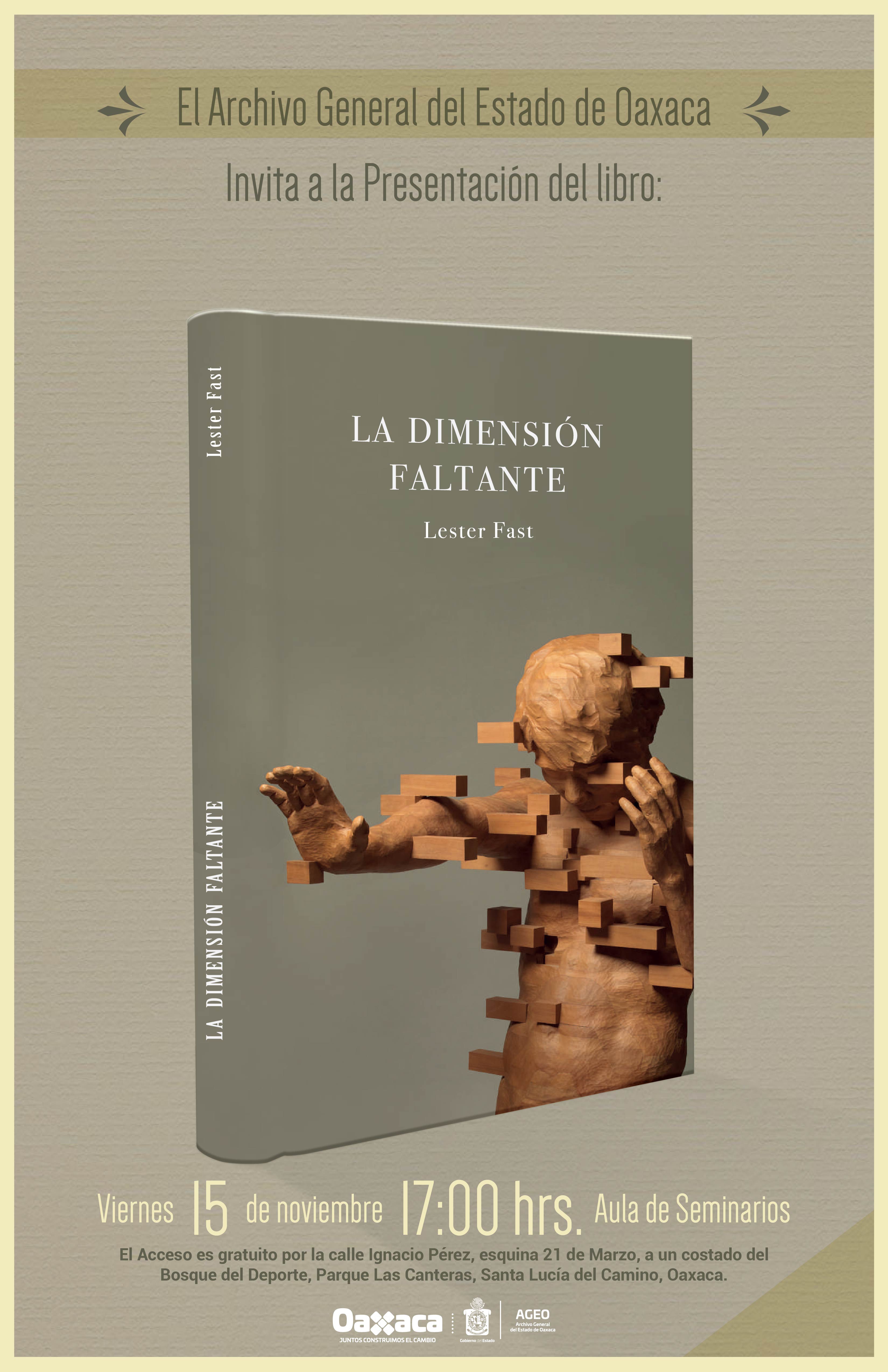 Presentación del libro “La dimensión faltante” Presentación del libro “La dimensión faltante”