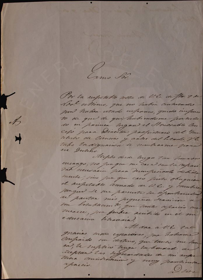 Benito Juárez. Momentos en el Instituto de Ciencias y Artes Archivo General del Estado de Oaxaca Benito Juárez. Momentos en el Instituto de Ciencias y Artes Archivo General del Estado de Oaxaca