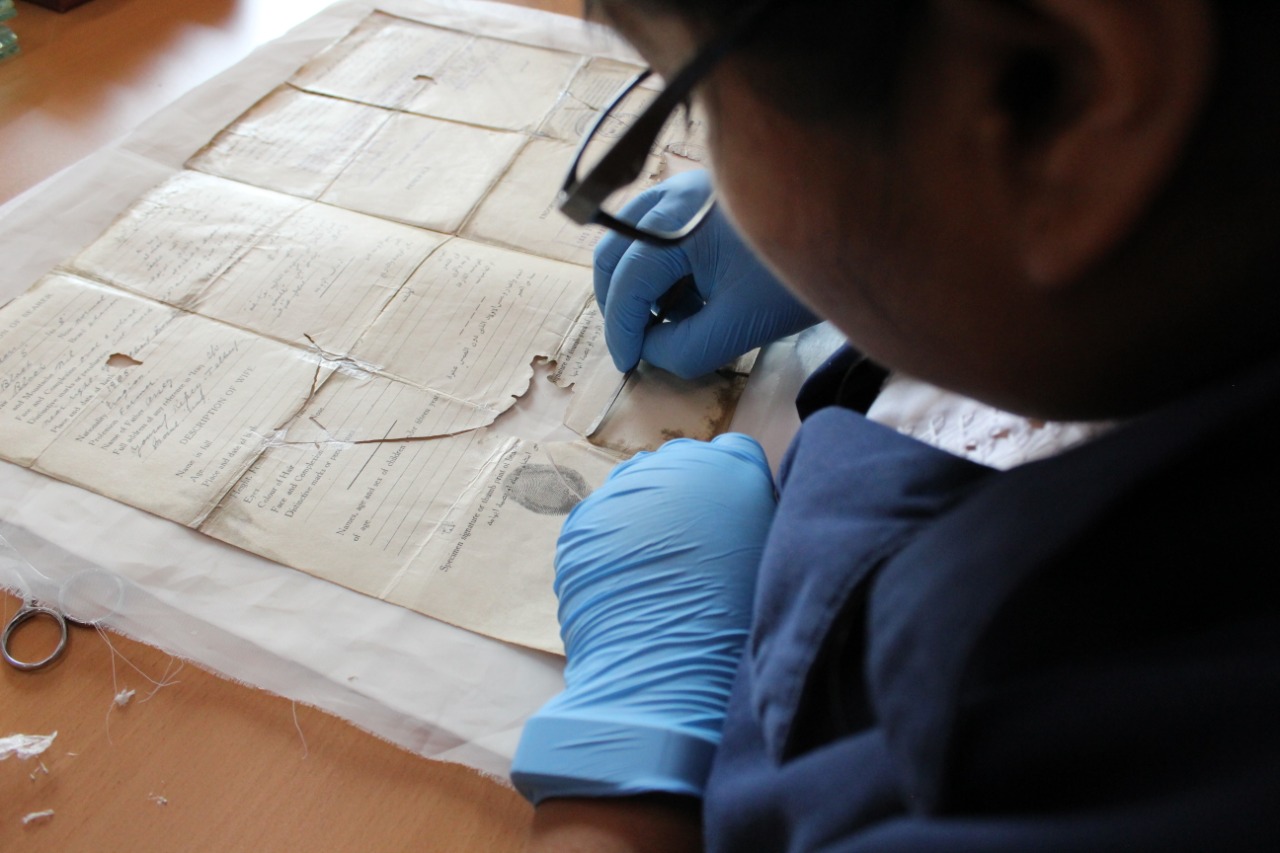 Breve reseña sobre la conservación – restauración Breve reseña sobre la conservación – restauración