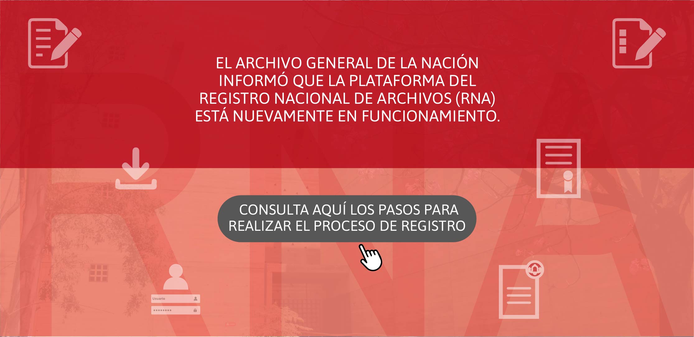 RNA Registro Nacional de Archivos