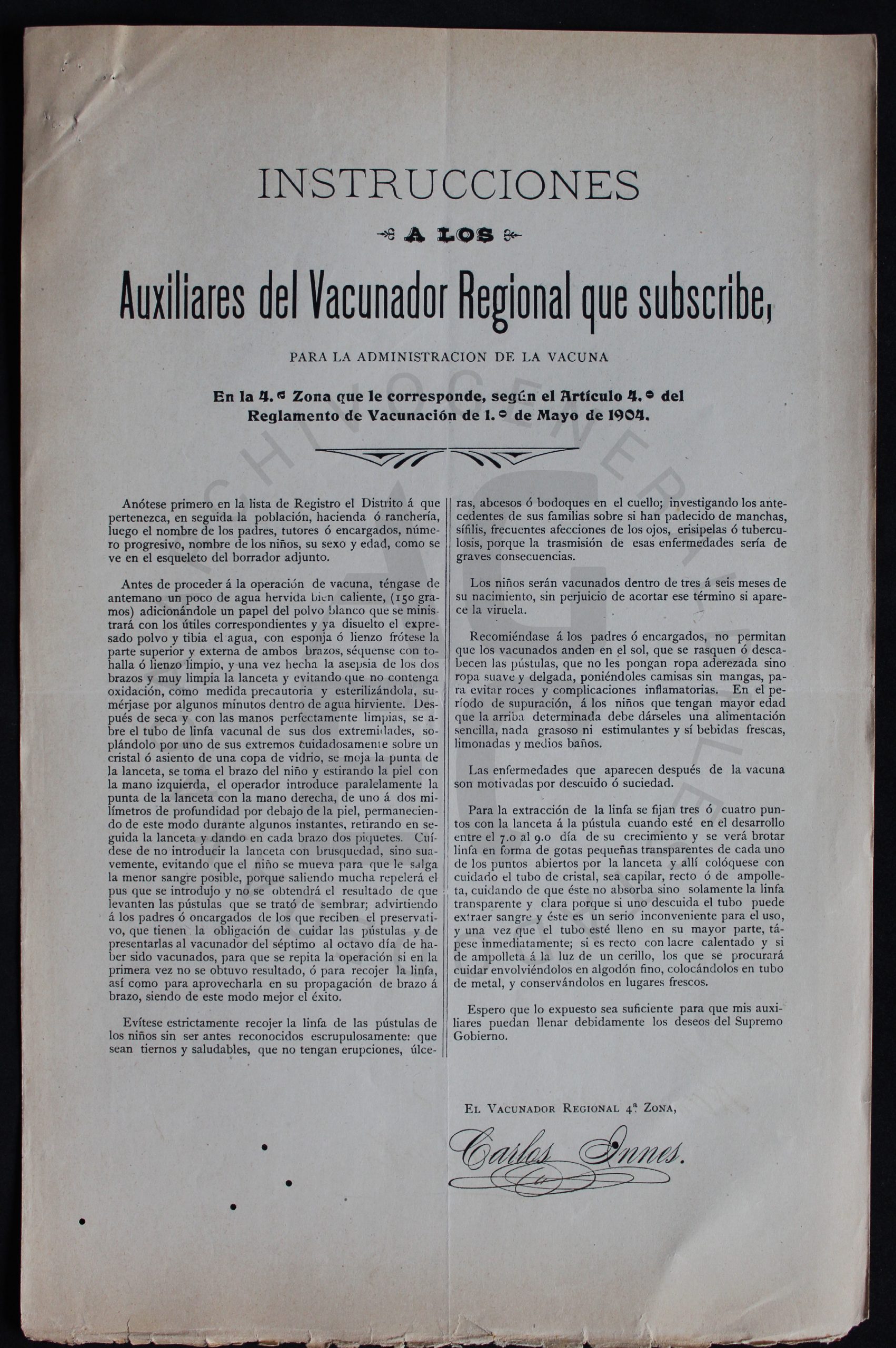 La labor de los vacunadores regionales contra la viruela, en los distritos de Ejutla y Villa Alta, en el estado de Oaxaca en el año de 1905