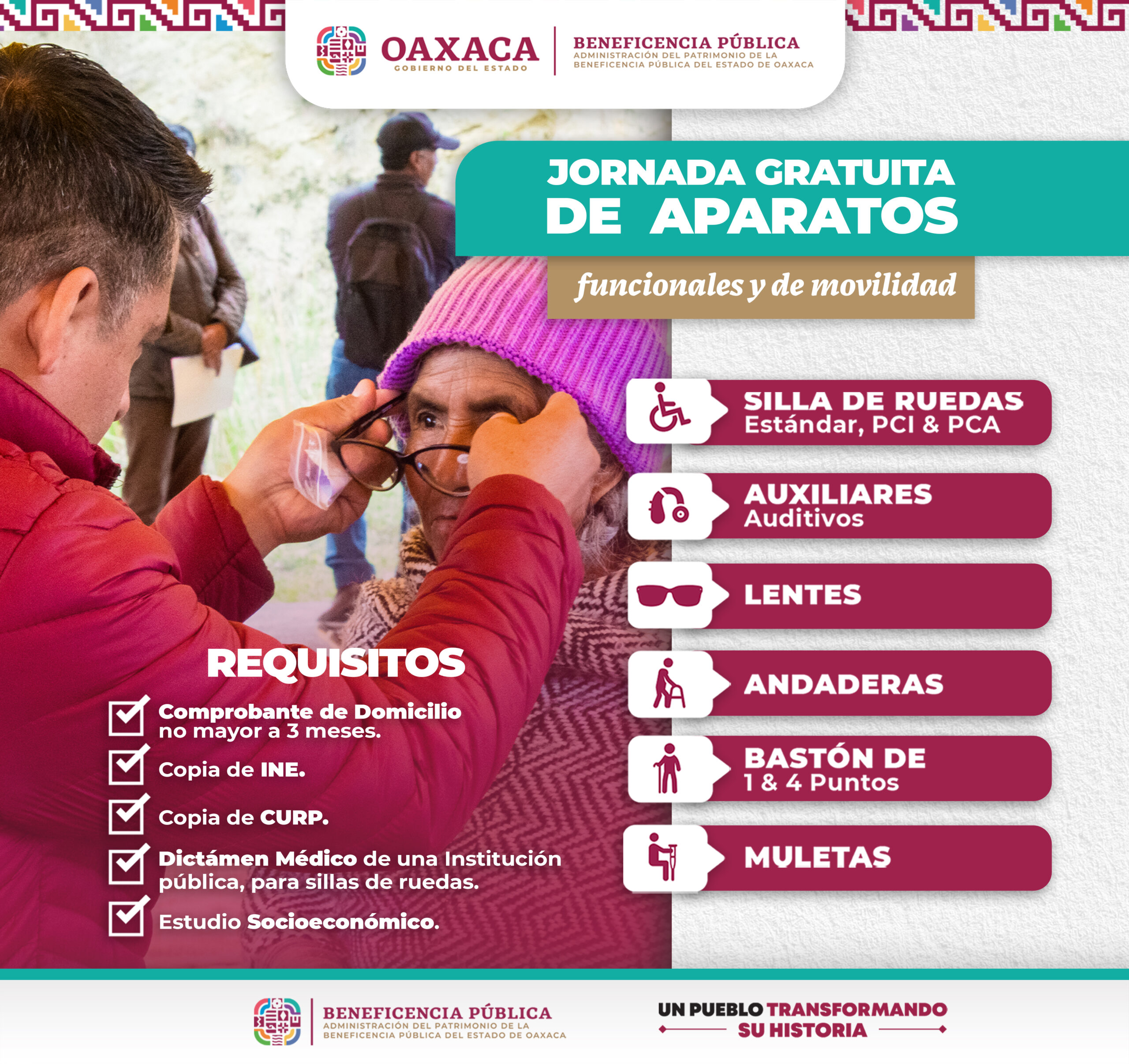 Jornada Gratuita de Apoyos Funcionales y de Movilidad