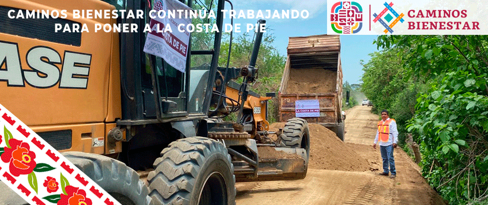 CAMINOS BIENESTAR CONTINÚA TRABAJANDO PARA PONER A LA COSTA DE PIE.