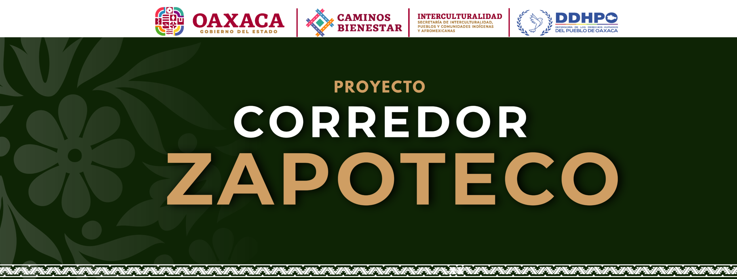 PROGRAMA DE TRABAJO CONSULTA PREVIA, LIBRE, INFORMADA, DE BUENA FE Y CULTURALMENTE ADECUADA: PROYECTO DENOMINADO “CORREDOR ZAPOTECO”